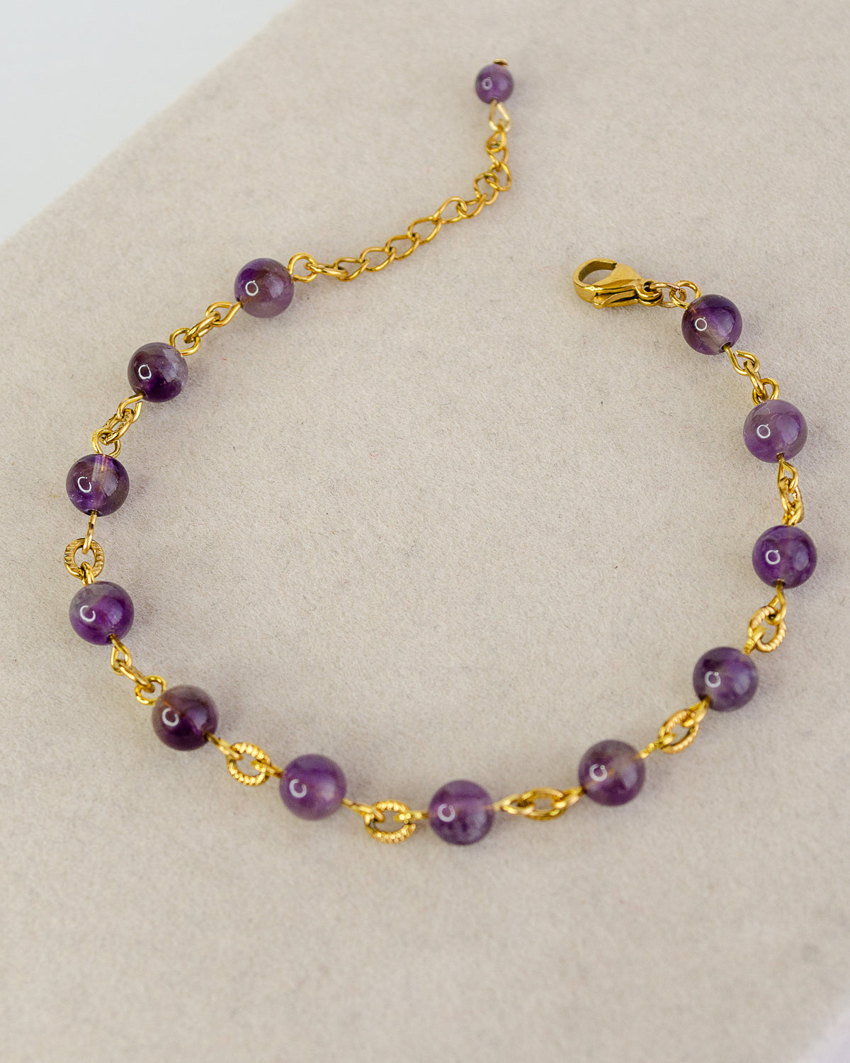BRACCIALE AMETISTA