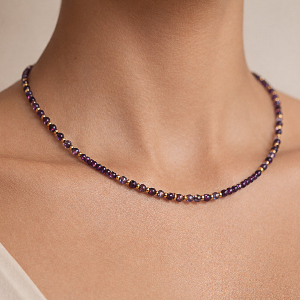 COLLANA AMETISTA