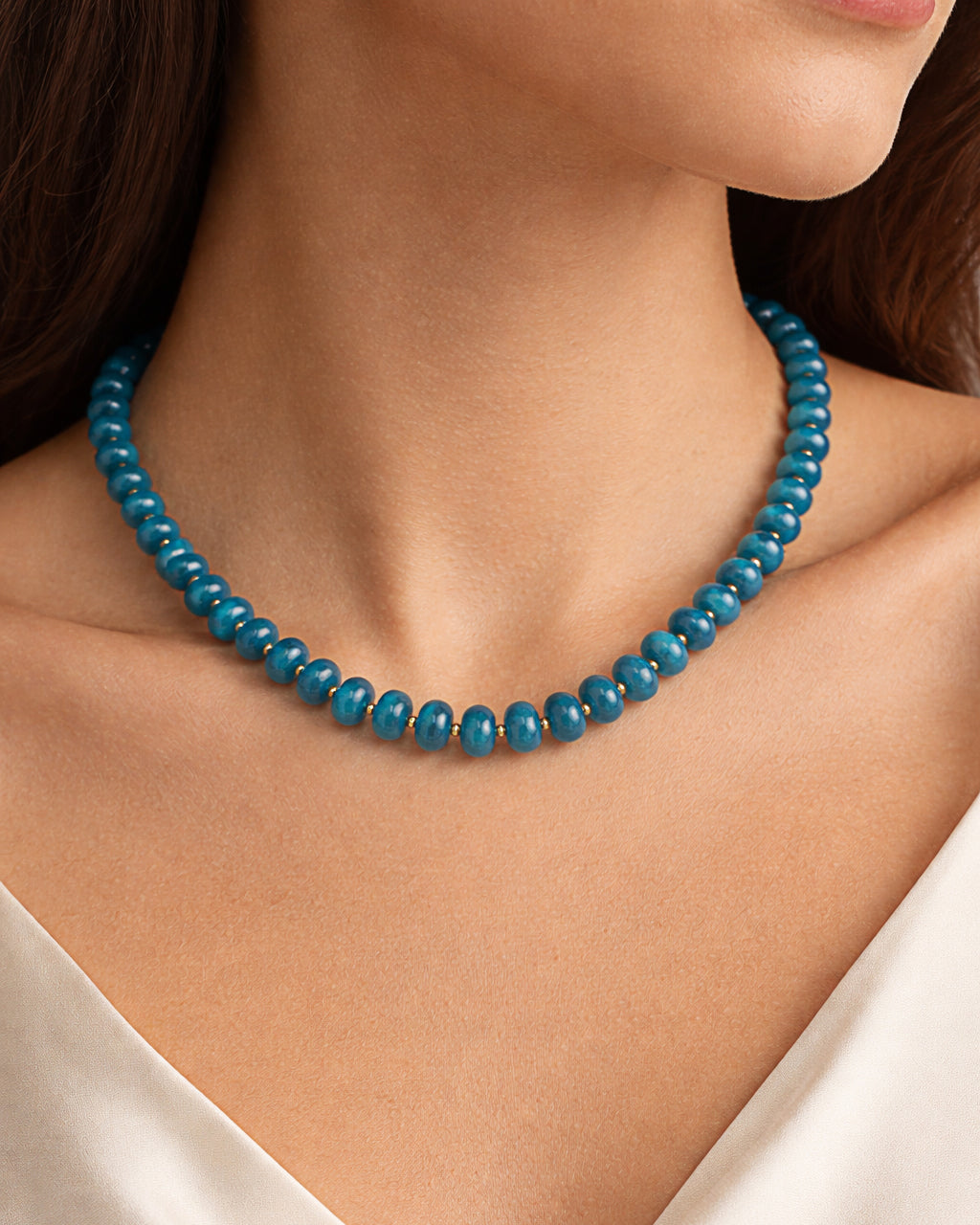 COLLANA CATALEYA AZZURRA