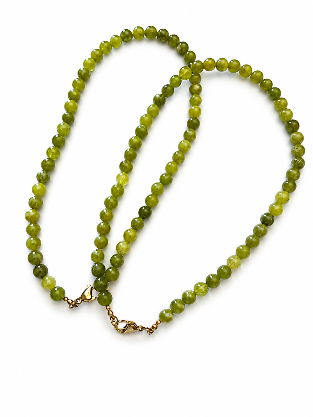 COLLANA ZOE MEDIUM VERDE UVA