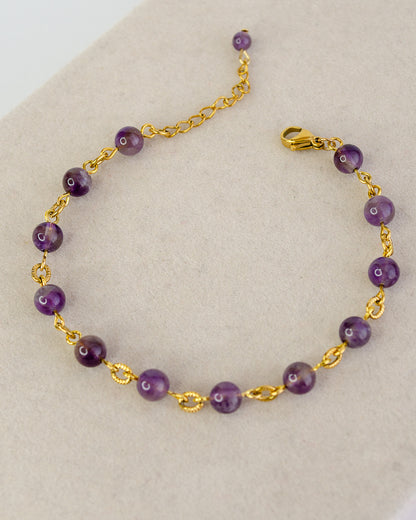 BRACCIALE AMETISTA