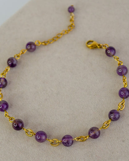 BRACCIALE AMETISTA