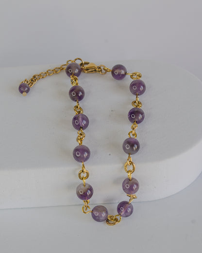BRACCIALE AMETISTA
