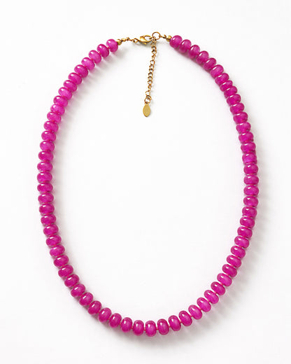 COLLANA CATALEYA FUCSIA