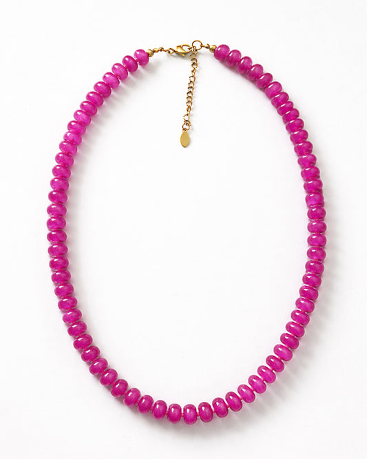 COLLANA CATALEYA FUCSIA