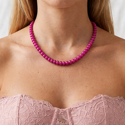 COLLANA CATALEYA FUCSIA