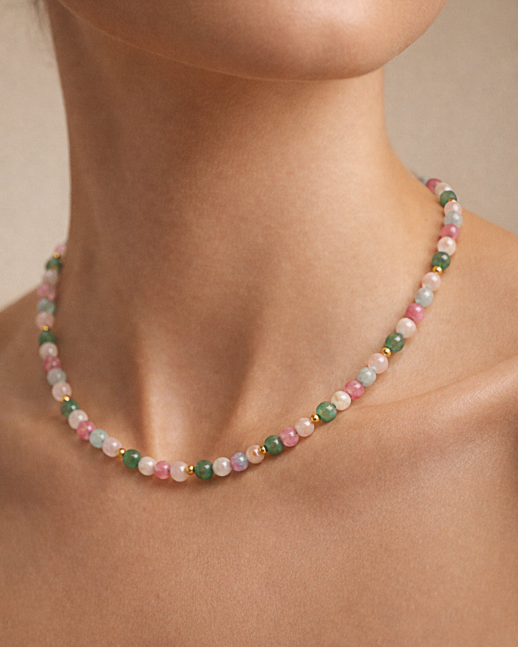 COLLANA AURORA PASTELLO