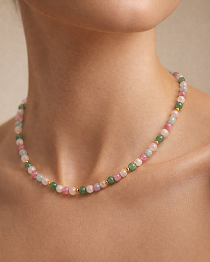 COLLANA AURORA PASTELLO