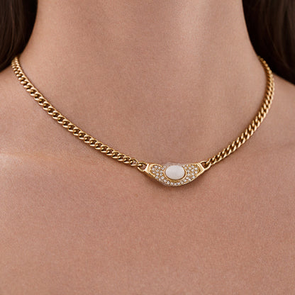 COLLANA RUBINA BIANCA