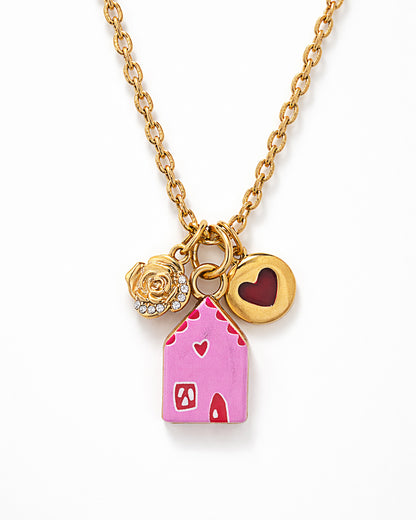 COLLANA "PETITE MAISON ROSA"