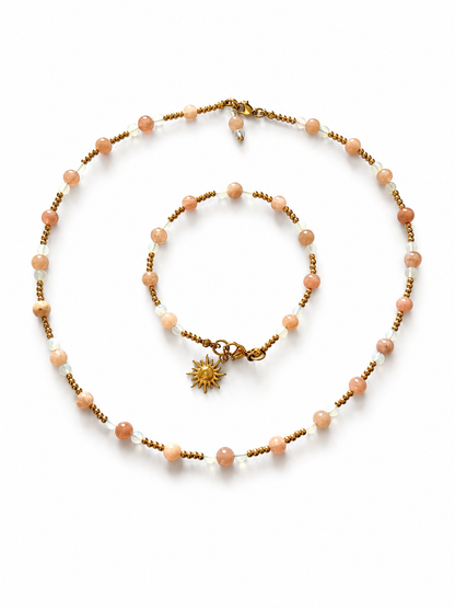 COLLANA DOPPIA ANIMA SOLE