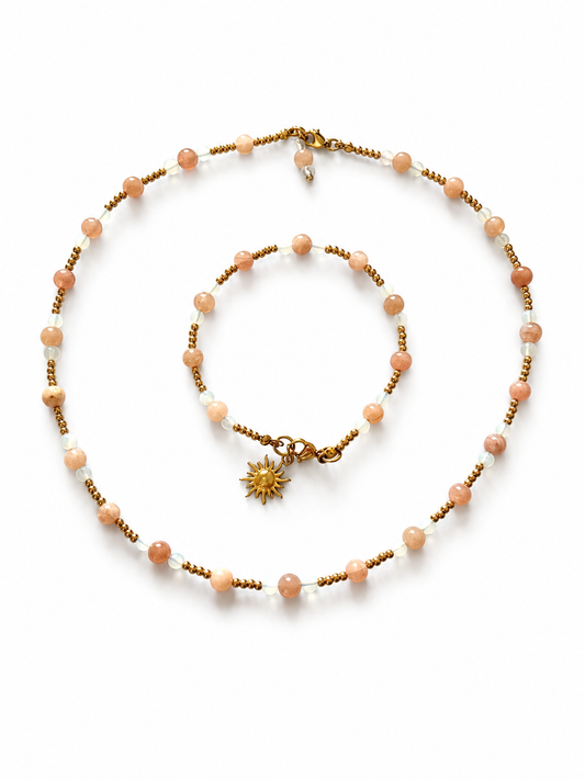 COLLANA DOPPIA ANIMA SOLE