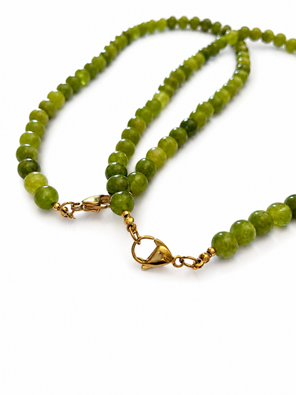 COLLANA SELINE MEDIUM VERDE UVA