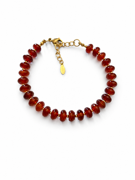 BRACCIALE CATAEYA ARANCIO CALDO