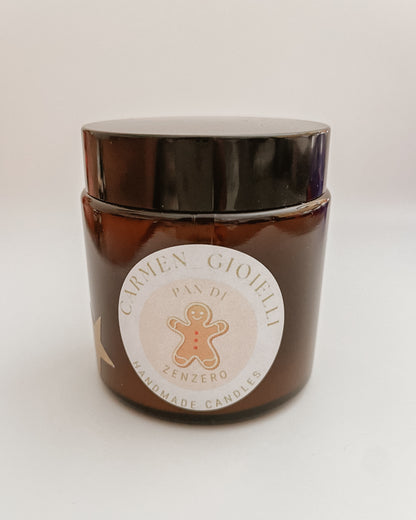 CANDELA SOIA PAN DI ZENZERO CON GIOIELLO DENTRO