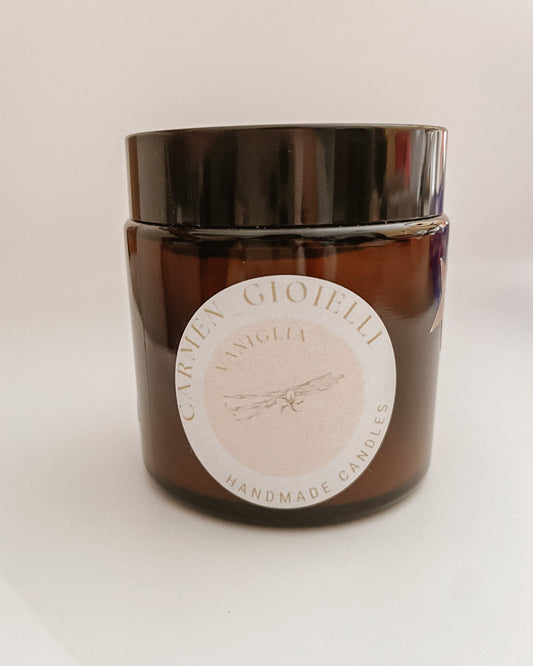 CANDELA SOIA VANIGLIA CON GIOIELLO DENTRO