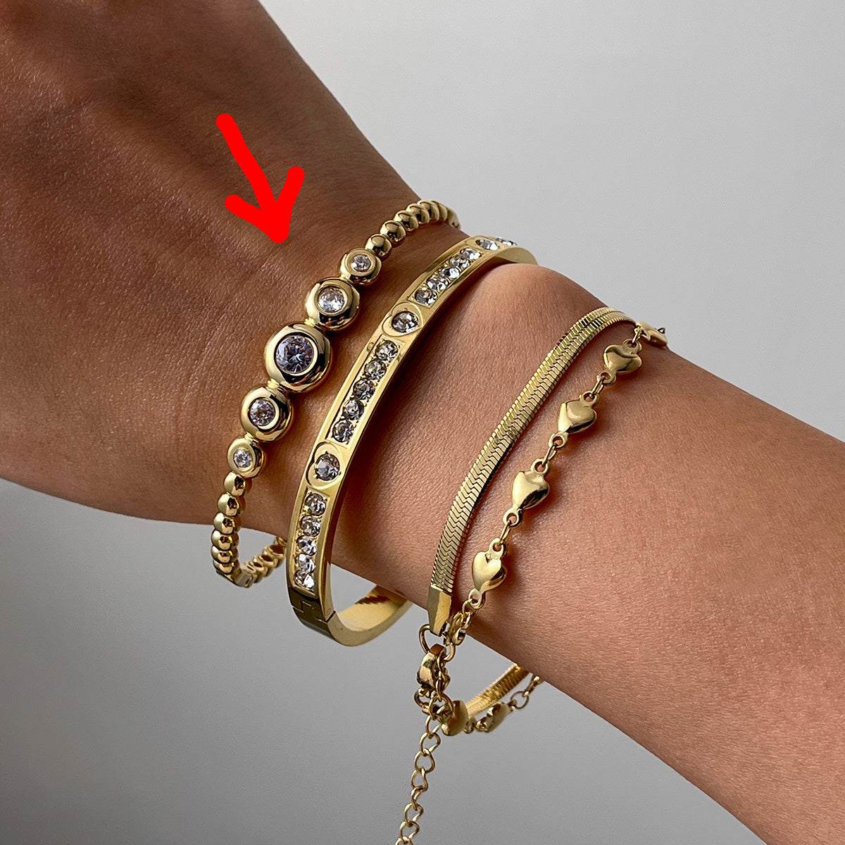 BRACCIALE RIGIDO CIPOLLINO