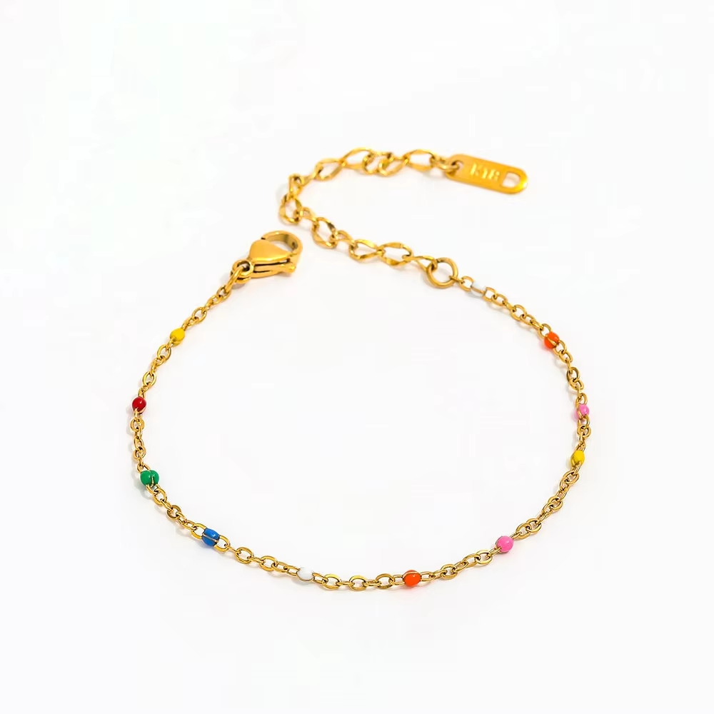 BRACCIALE PALLINE COLORATE