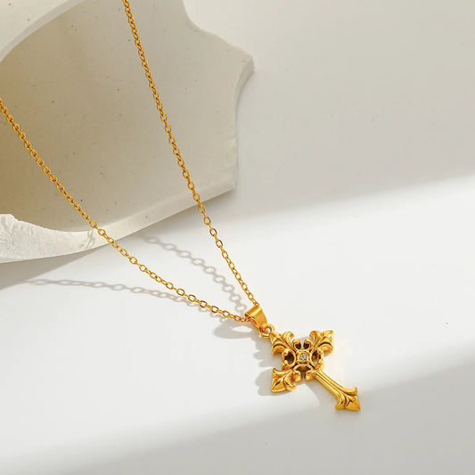 COLLANA CROCE GOTICA